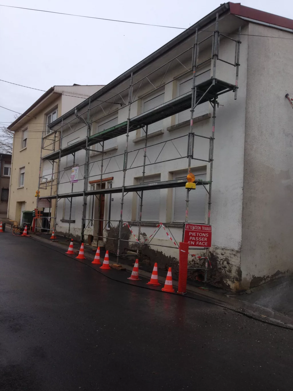 Avant travaux