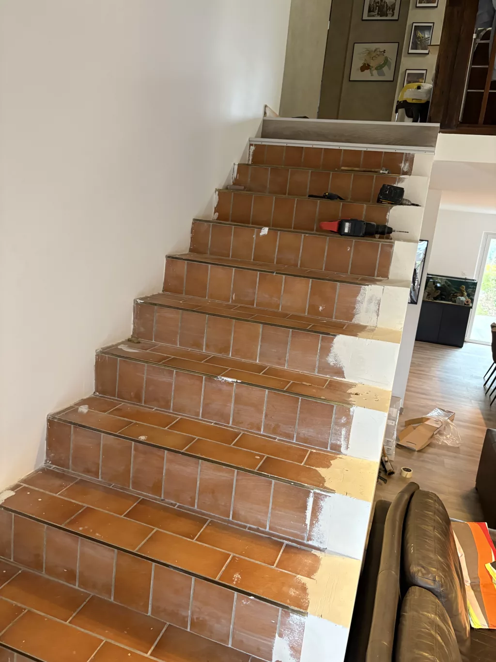Maison peinture Salon ,salle à manger ,entrée ,escalier — photo 7